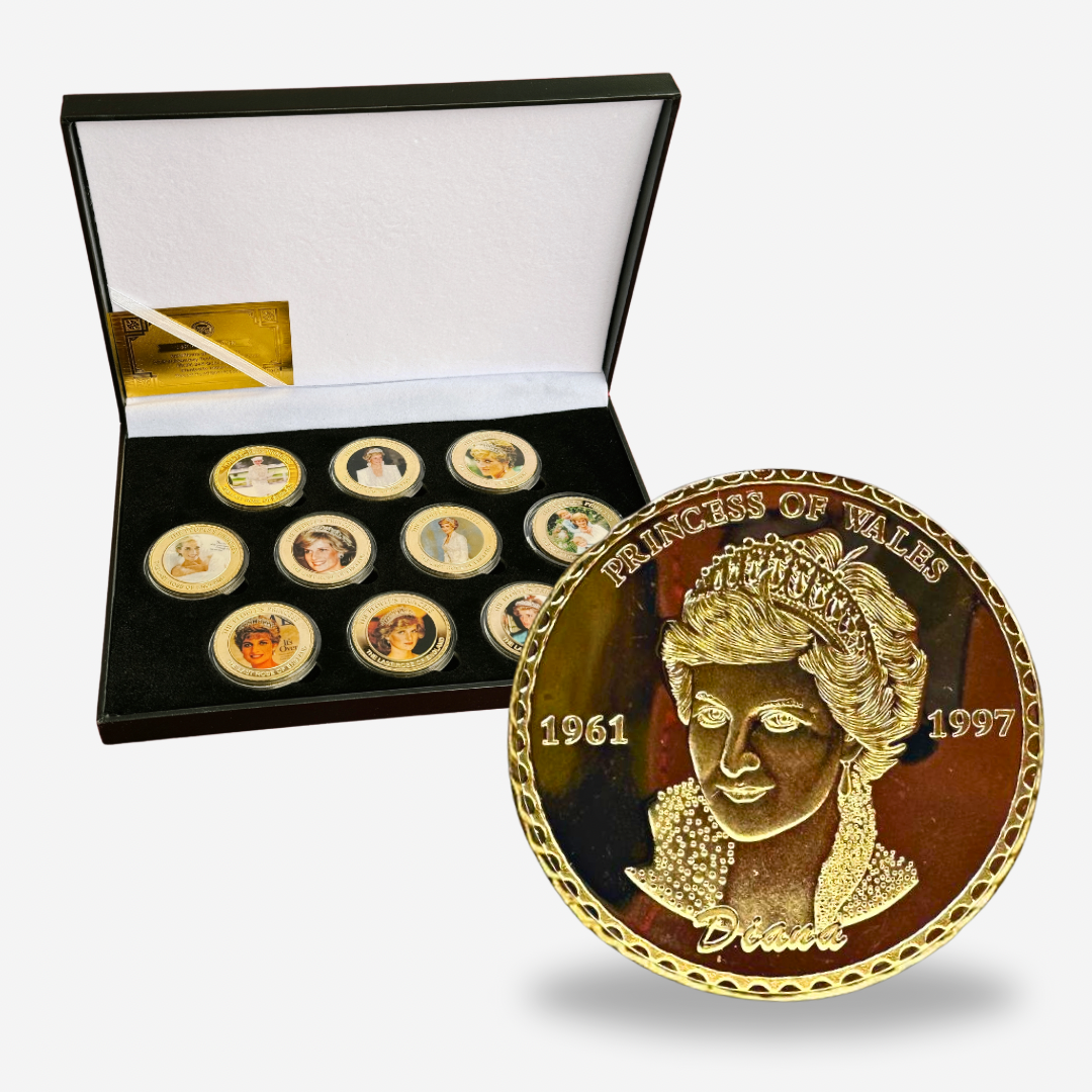 Diana Princess of Wales Gold Commemorative Coins