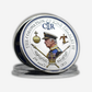 Limited Edition | Charles III Gold Commemorative Coins with Embossed Printing