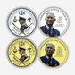 Limited Edition | Charles III Gold Commemorative Coins with Embossed Printing