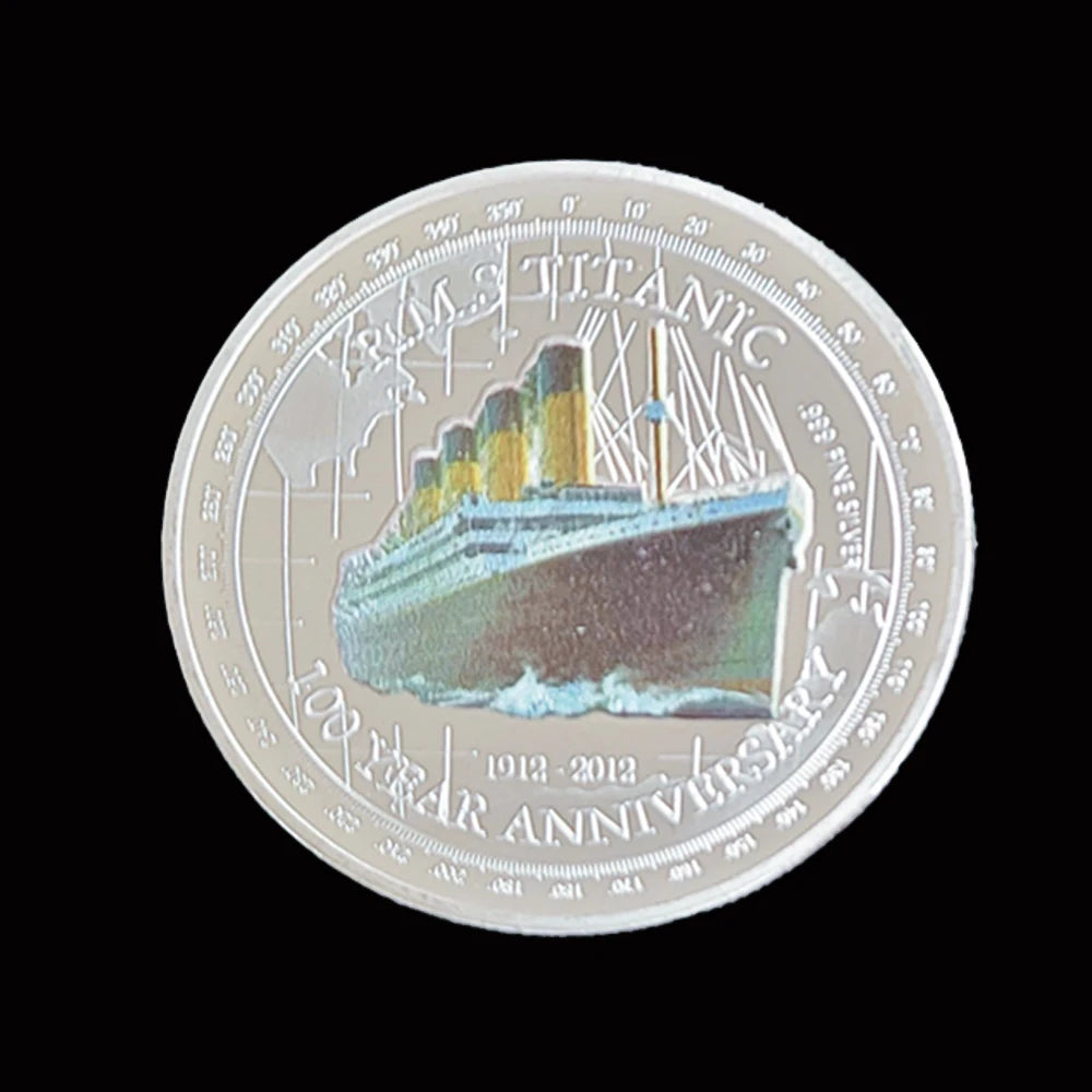 1912 Titanic Silver Commemorative Coin 100 Year Anniversary