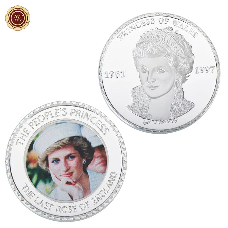 Princess Diana Gold Commemorative Coins Last Rose of England
