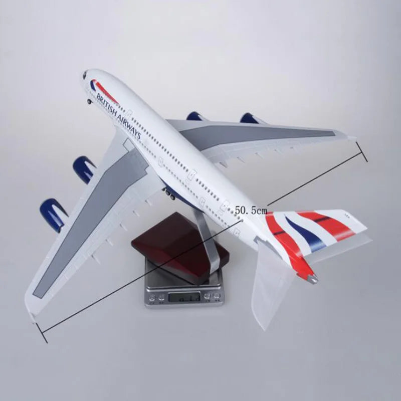 1/160 Scale 50.5CM A-380 British Airways Diecast