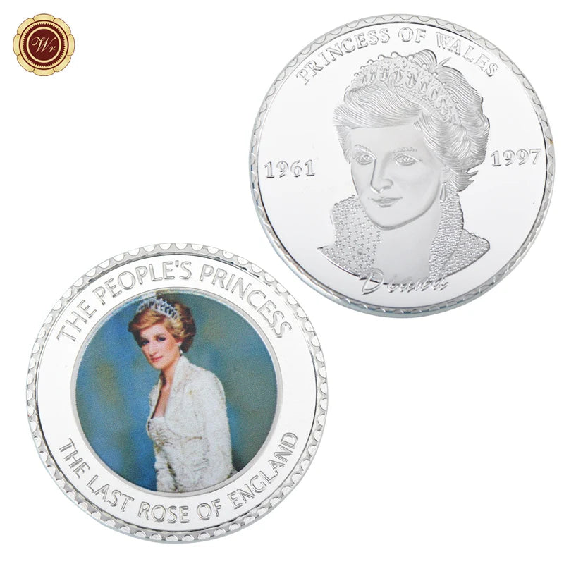 Princess Diana Gold Commemorative Coins Last Rose of England