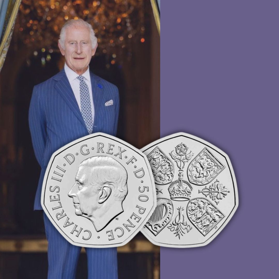 Uncirculated | 50p Coin commemorating the Coronation of His Majesty King Charles III in 2023