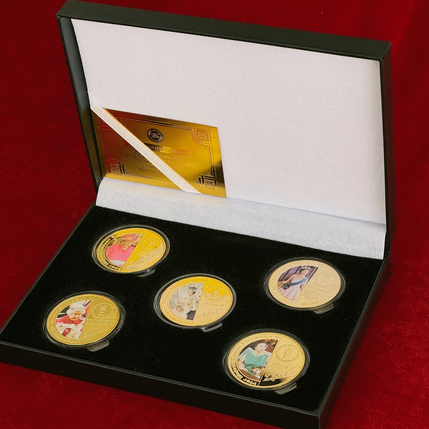 Collections - Queen Elizabeth II Gold Commemorative Coins