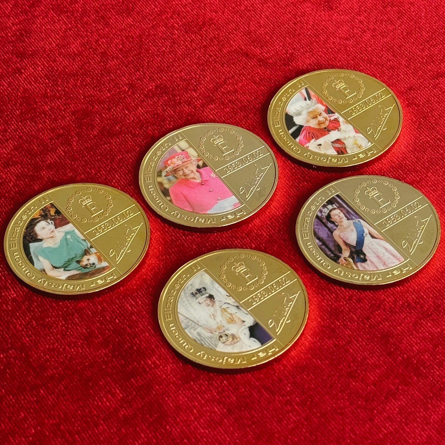 Collections - Queen Elizabeth II Gold Commemorative Coins