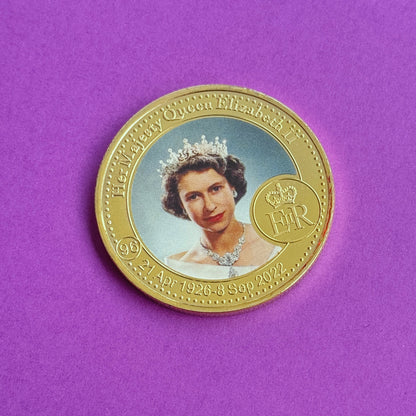 Queen Elizabeth II Iconic Yousuf Karsh Portrait Gold Commemorative Coin