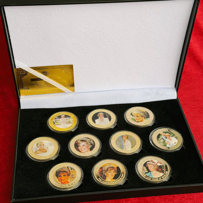 Diana Princess of Wales Gold Commemorative Coins