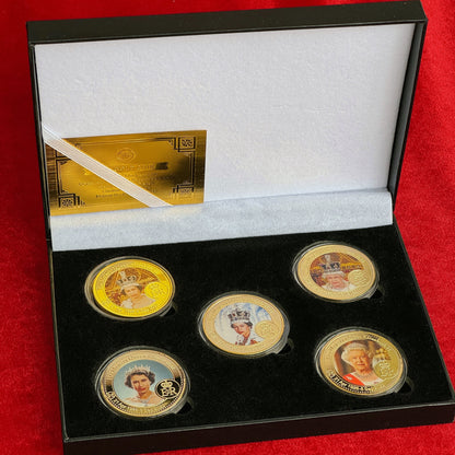 NEW Collection - Queen Elizabeth II Gold Commemorative Coins