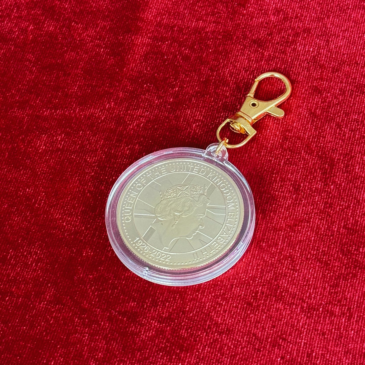 Commemorative Coin Keychain