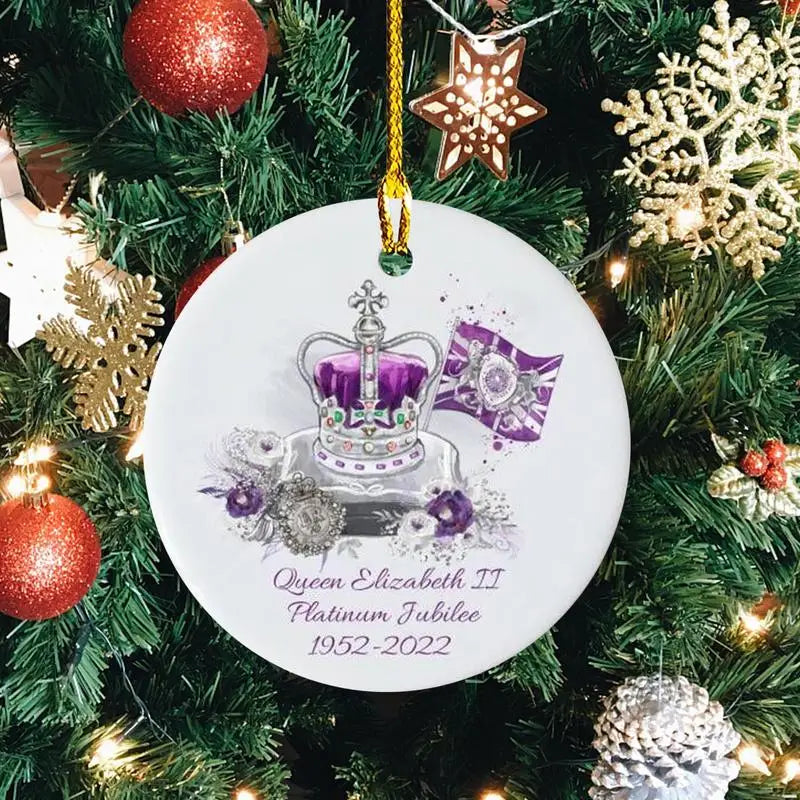 The Queen Elizabeth II Platinum Jubilee Christmas Ornament