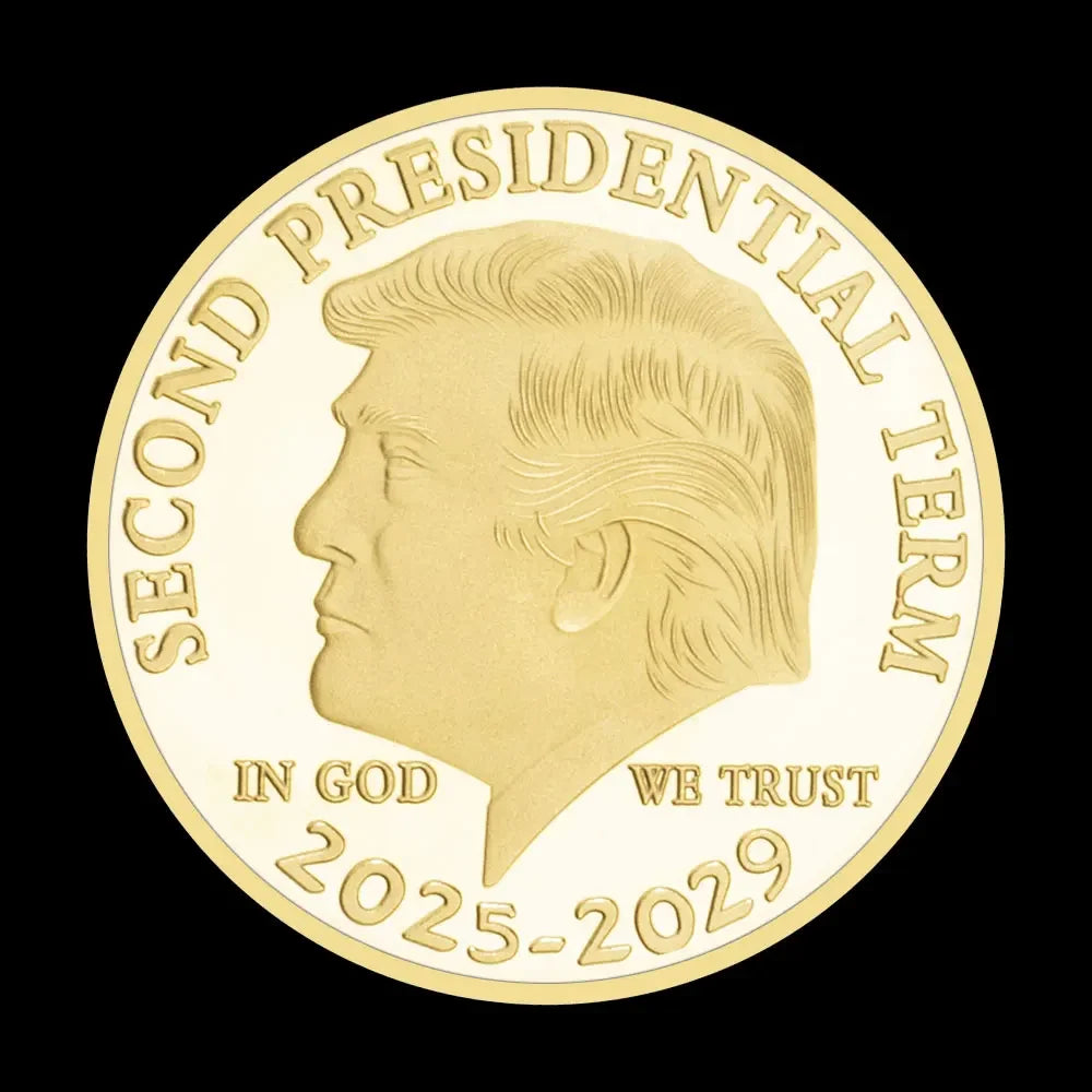 47th President of the U.S.A 2025 - 2029 Gold Commemorative Coin