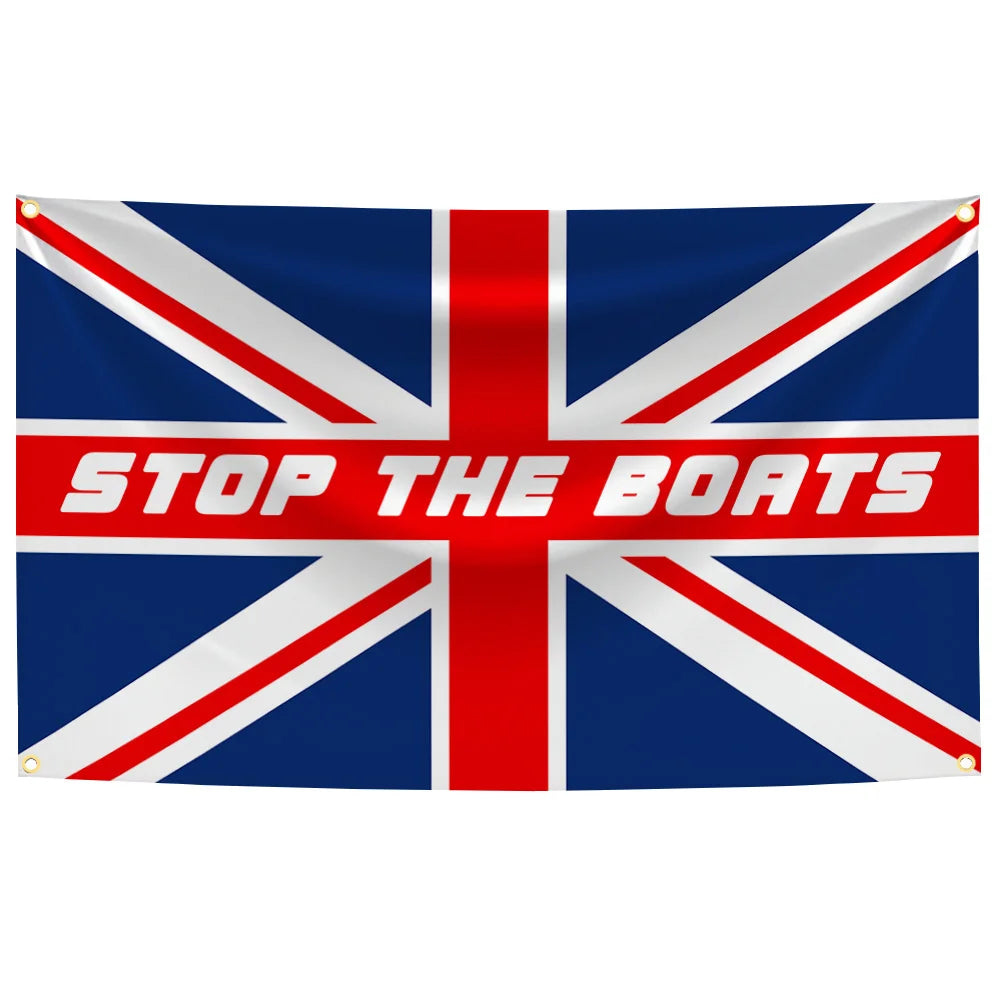 England St George Cross & British Flag