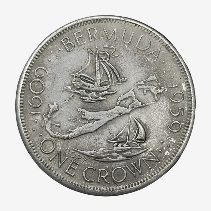 Queen Elizabeth Bermuda 1 Krone Commemorative Coin