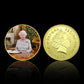 Queen of England Coins with Exquisite Wooden Box