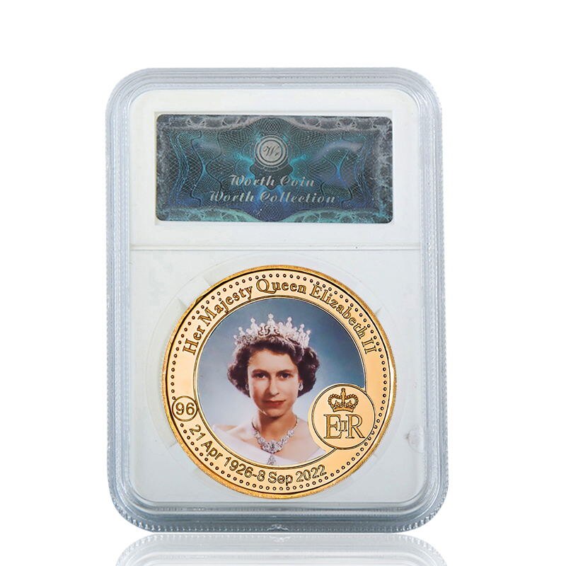 Queen Elizabeth II Iconic Yousuf Karsh Portrait Gold Commemorative Coin