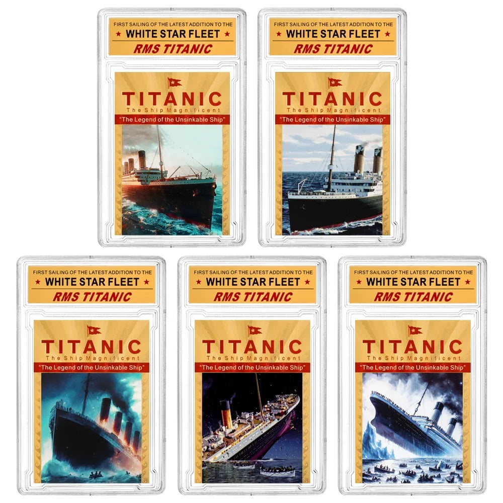 RMS Titanic: The Legend of the Unsinkable Ship - Commemorative Collectible Card Set