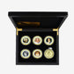 6pcs Queen Gold Coins with Exquisite Wooden Box