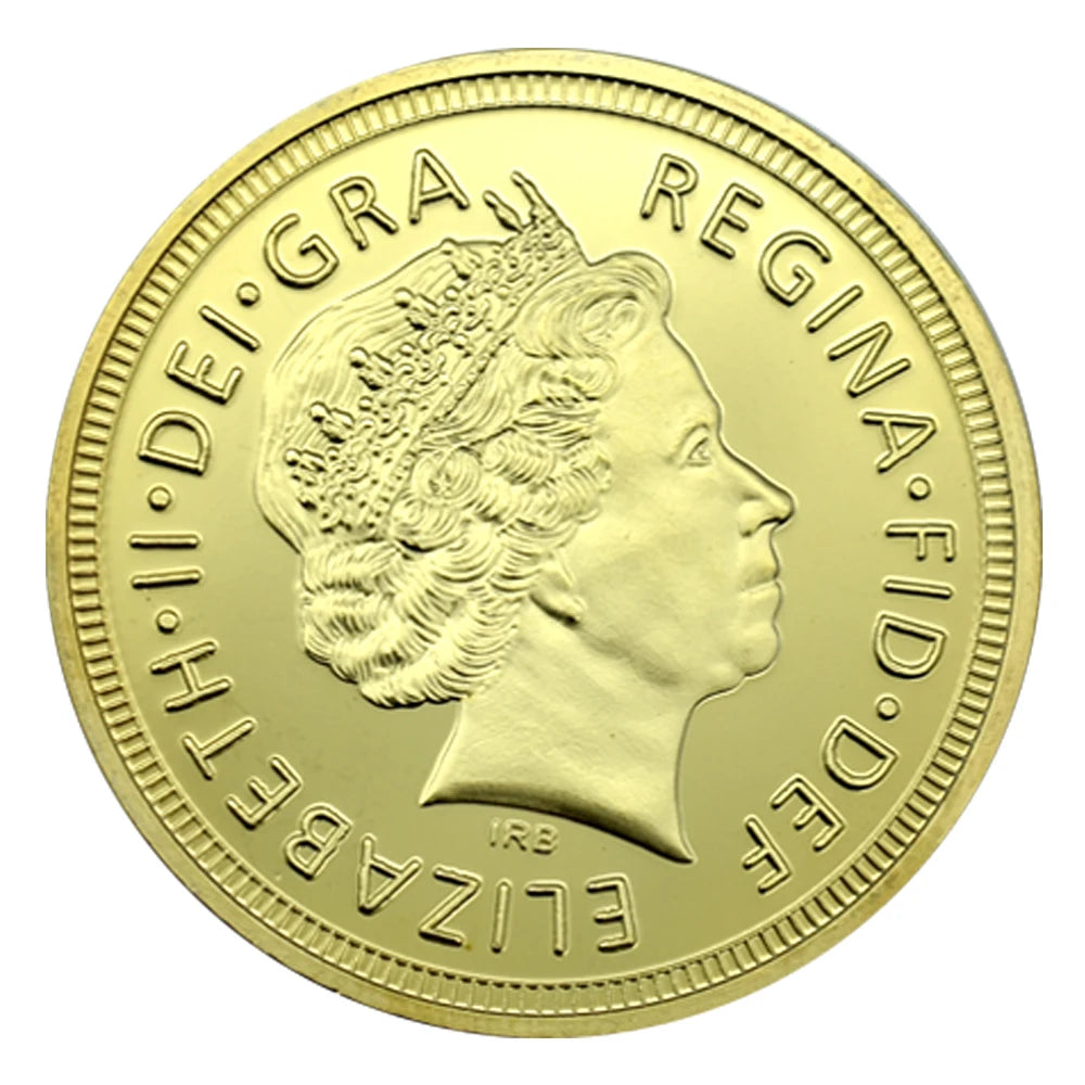 Britain’s Greatest Man Winston Churchill Commemorative Gold Coin – Collectable Keepsake