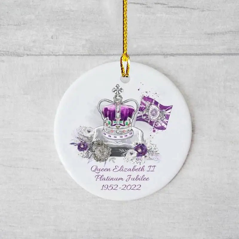 The Queen Elizabeth II Platinum Jubilee Christmas Ornament