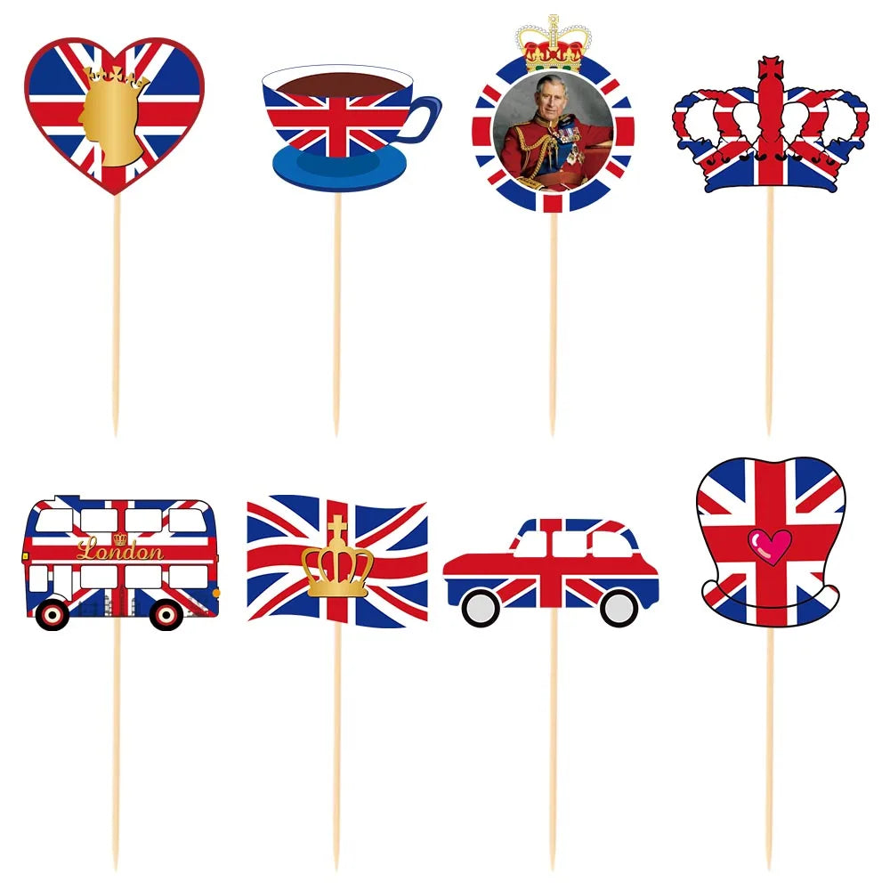 British Flags Party Decorations