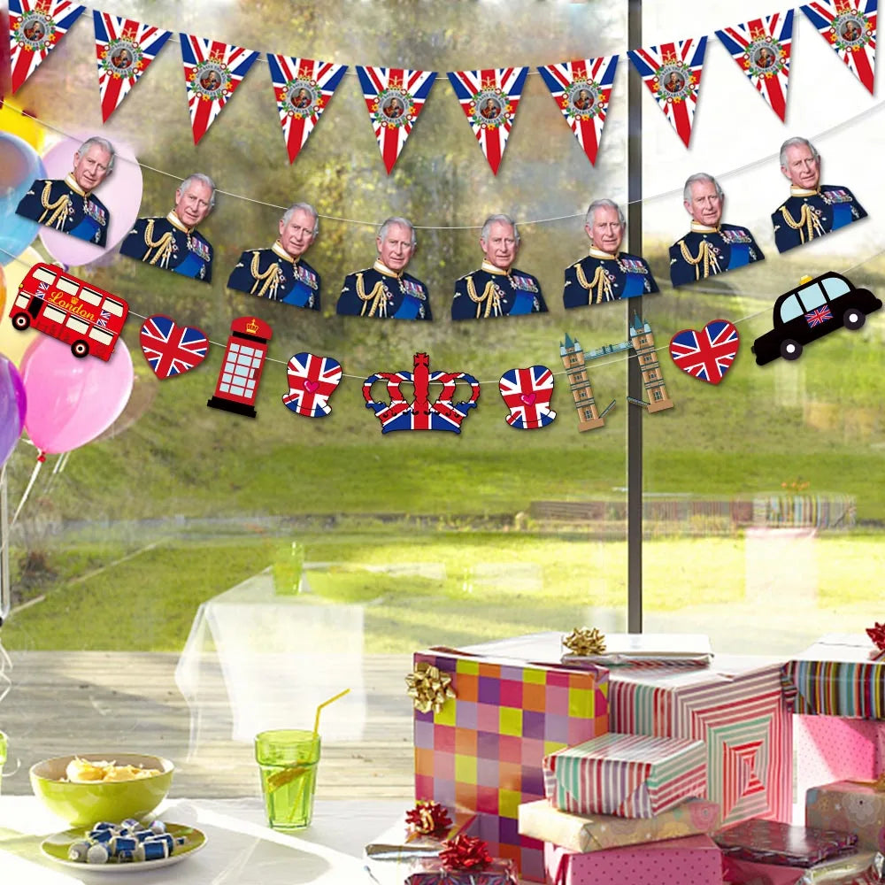 British Flags Party Decorations