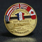 World War II Normandy Commemorative Gold Coin