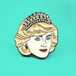 Princess Diana Enamel Pin