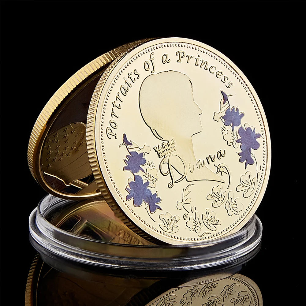 A Legend Princess Diana Gold Commemorative Coin