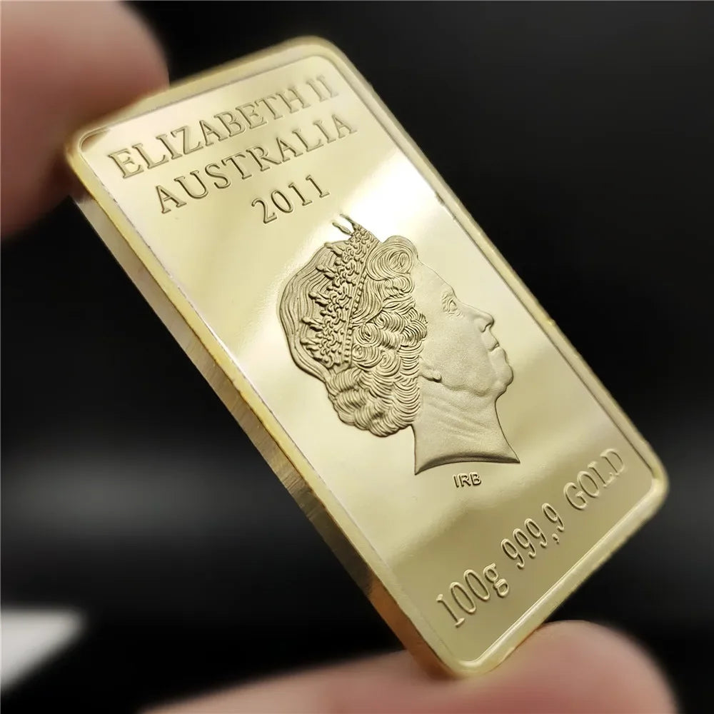 Elizabeth II AU Turtle Gold Bar