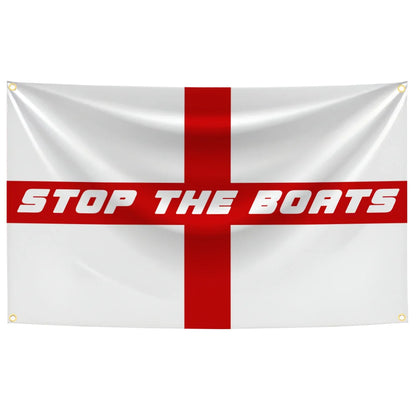 England St George Cross & British Flag