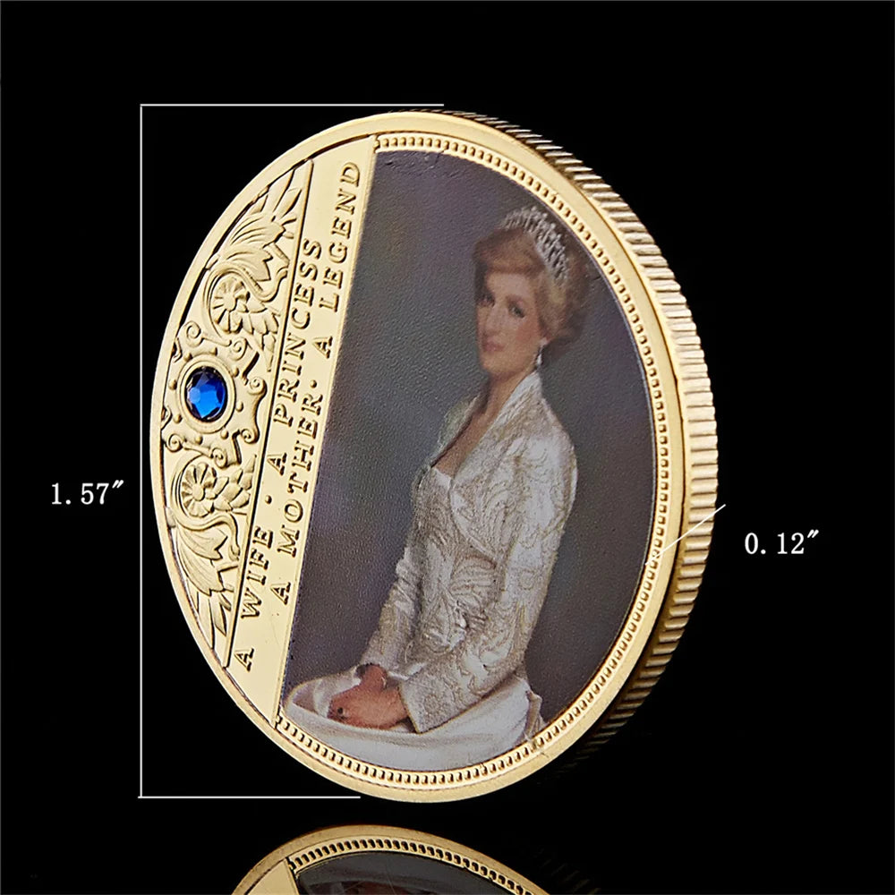 A Legend Princess Diana Gold Commemorative Coin