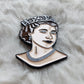 Queen Elizabeth II Young Enamel Pin