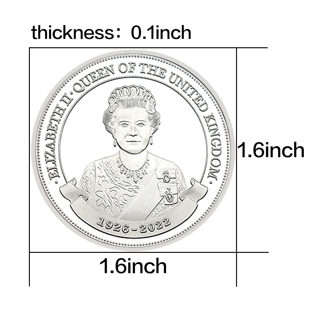 Queen Elizabeth II Commemorative Silver Coin