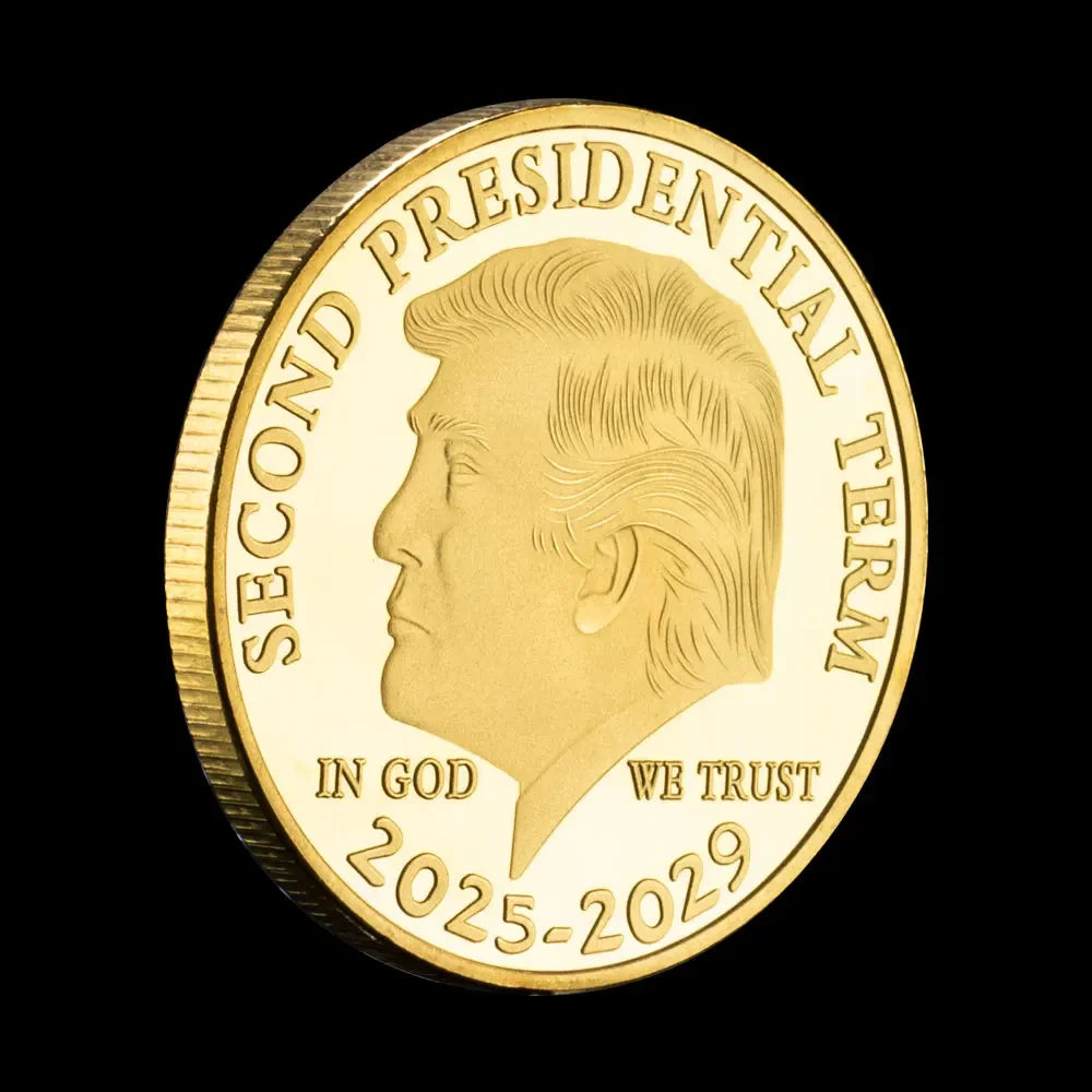 47th President of the U.S.A 2025 - 2029 Gold Commemorative Coin