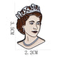 Queen Elizabeth II Young Enamel Pin