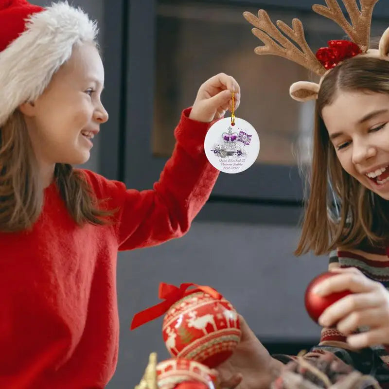 The Queen Elizabeth II Platinum Jubilee Christmas Ornament