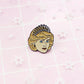 Princess Diana Enamel Pin