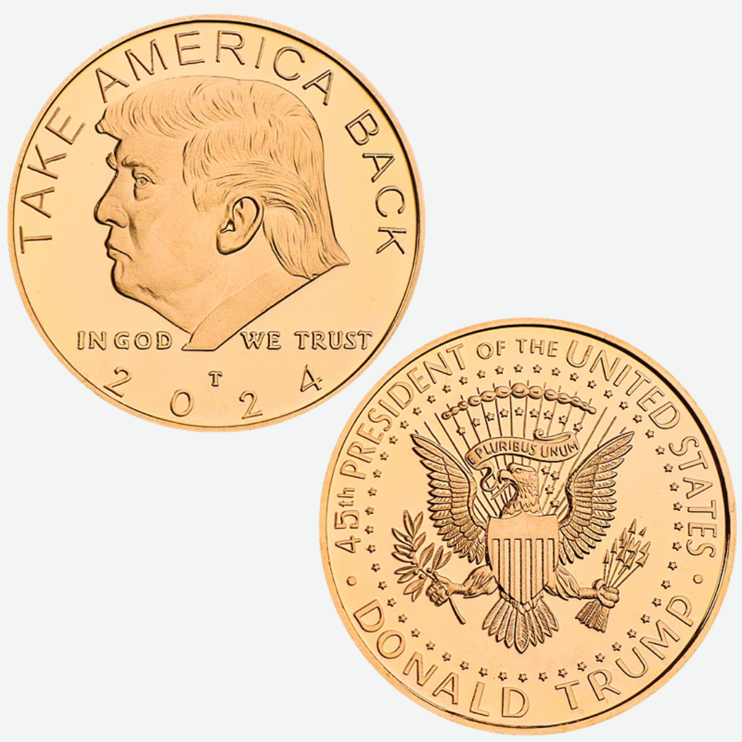 47th President of the U.S.A Commemorative Gold & Silver Coin Set