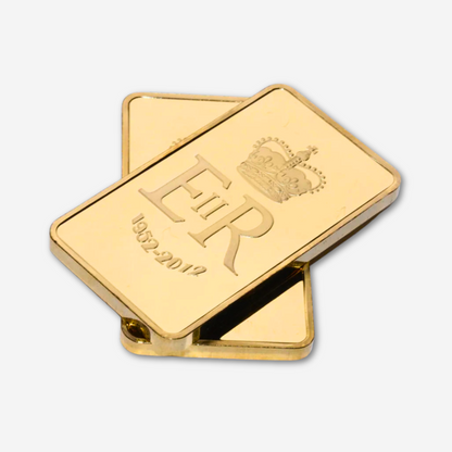 2022 Elizabeth's Death Memorabilia Gold Bar