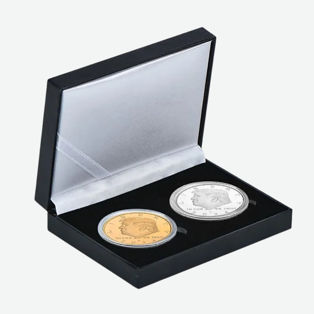 47th President of the U.S.A Commemorative Gold & Silver Coin Set