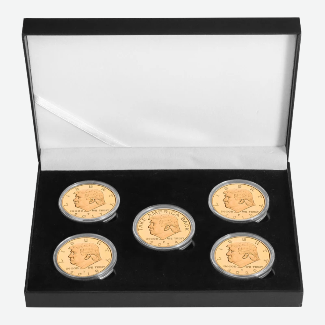 47th President of the U.S.A Commemorative Gold & Silver Coin Set