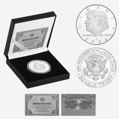 47th President of the U.S.A Commemorative Gold & Silver Coin Set