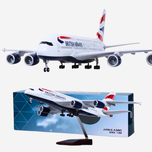 1/160 Scale 50.5CM A-380 British Airways Diecast