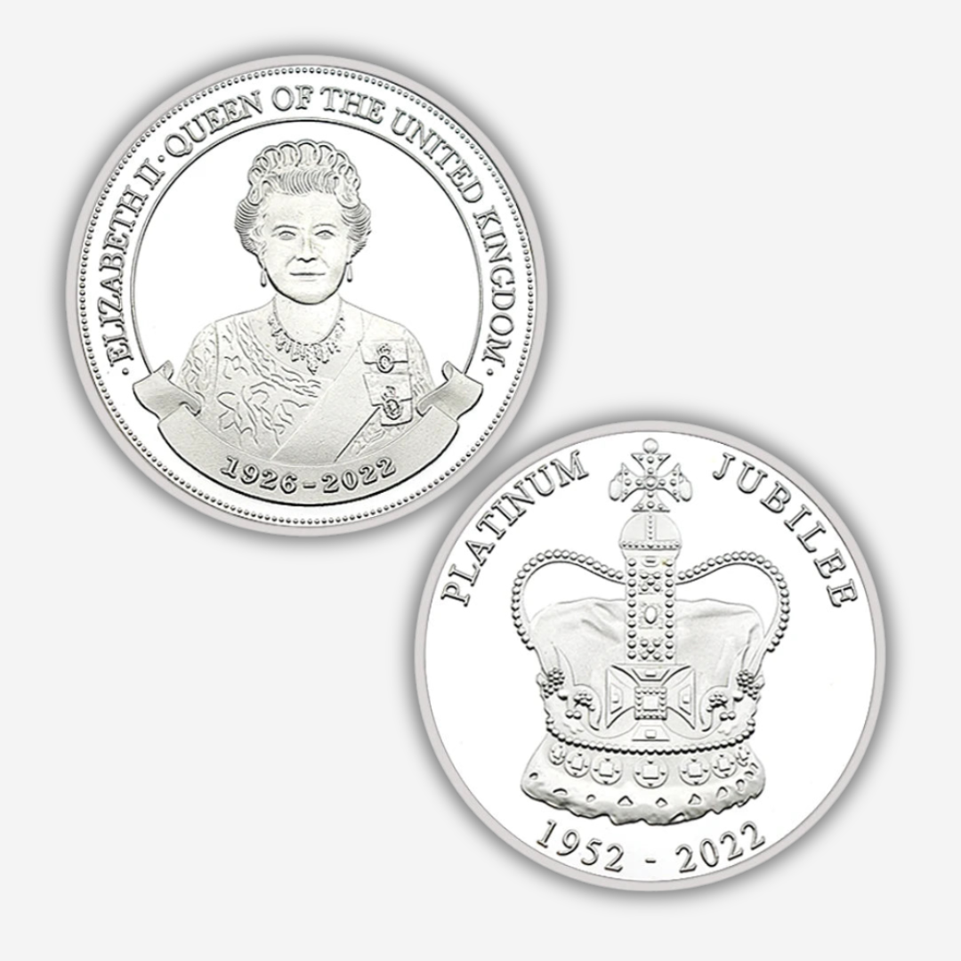 Queen Elizabeth II Commemorative Silver Coin