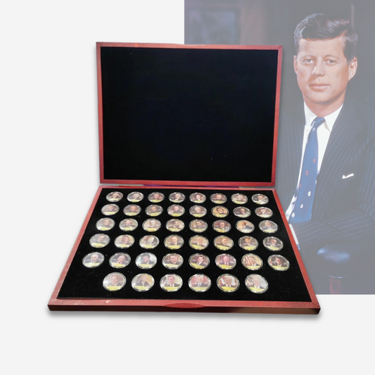 All 46 US Presidents Gold Commemorative Coin Set