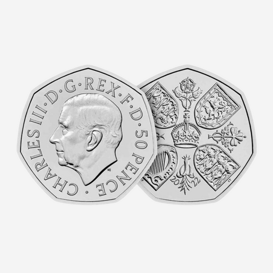 Uncirculated | 50p Coin commemorating the Coronation of His Majesty King Charles III in 2023